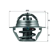 ��������� � ���������� [89�C] Renault Logan, Megane I - III, Laguna I - III, Clio II/III, Kangoo, Espace III/IV 1.4 - 2.0L 1996 - Mahle TX10089D TX100...