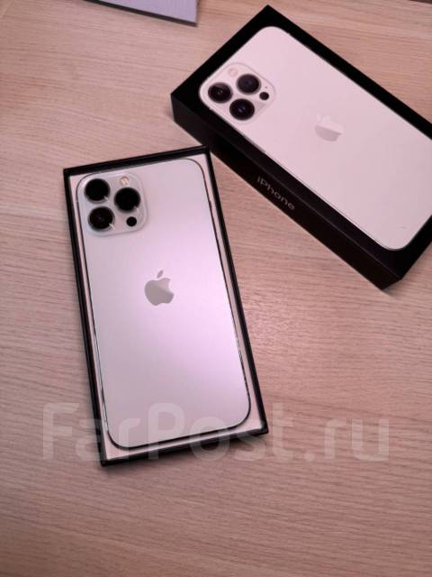 IPhone 13 pro max 256, 6.70", моноблок, белый, 5G, б/у, в наличии. Цена ...