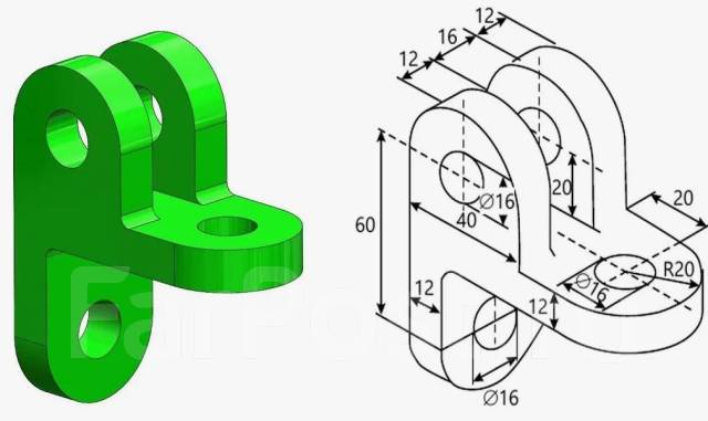 Autocad чертеж из 3d модели Техник-чертежник (проектировщик), работа в ООО "Минпрус" во Владивостоке - вакан