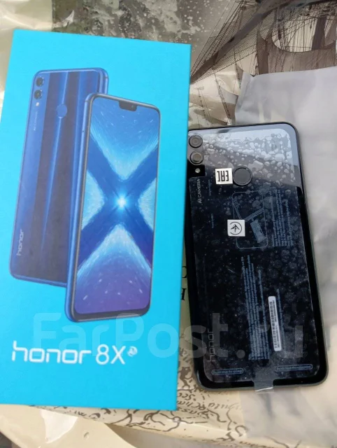 Honor 8X. �/�, 128 ��, ������, 3G, 4G LTE, Dual-SIM, NFC ����