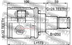    Toyota Camry V50 2011.08-2018.03 0111-CDT220LH       . Febest 0111CDT220LH 0111CDT220LH 