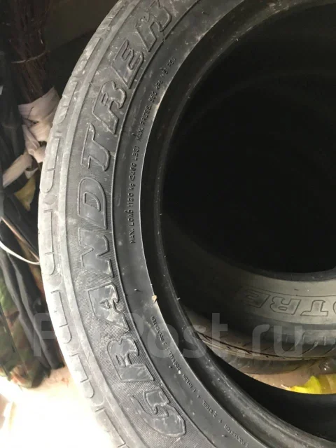 Dunlop Grandtrek PT2A. ������, 2016 ���, �/�, ����� 40 % ����