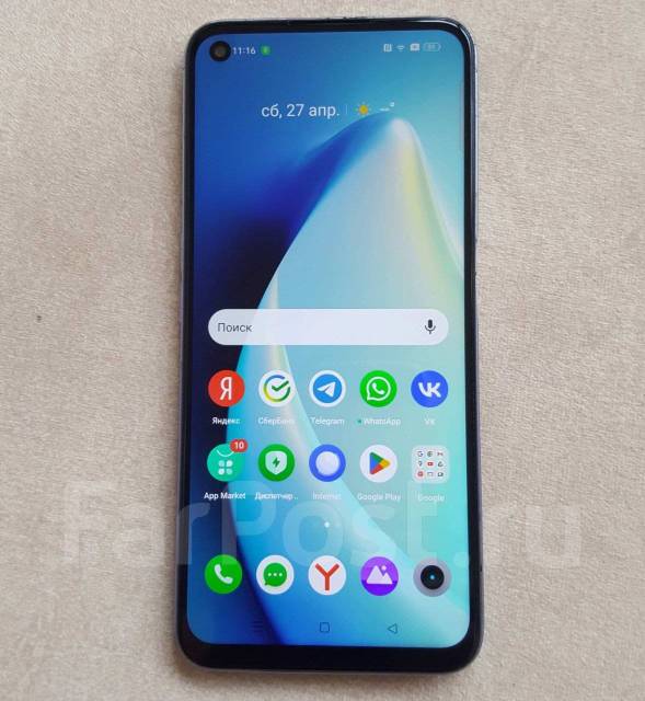 Игровой Realme 8i 128GB/8GB, 50Мп, Экран 120Гц, 5000мАч, Гарантия, 6.59 ...