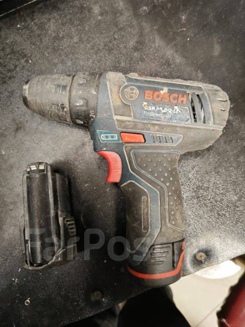 Дрель-шуруповерт Bosch GSR 120 Li + 2 акб, б/у, в наличии. Цена: 2 050 ...
