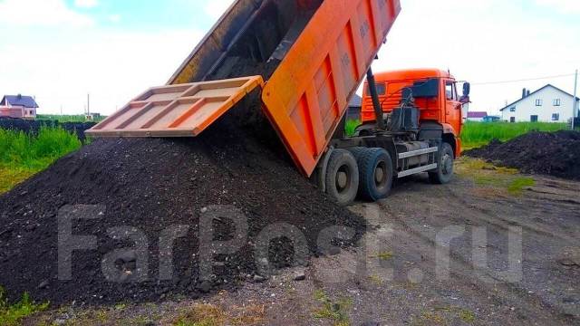 Асфальтная крошка 5 кубов, в наличии. Цена: 1 700₽ в Хабаровске