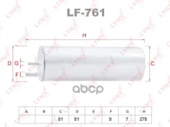 ������ ��������� VW Transporter T6 2.0 TDI 15 LF-761 LYNXauto ���. LF761 LF761 ����