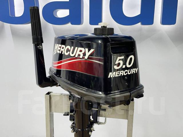 2-х тактный лодочный мотор Mercury ME 5 MH, 5,00 л.с. S (381 мм), 2014 ...