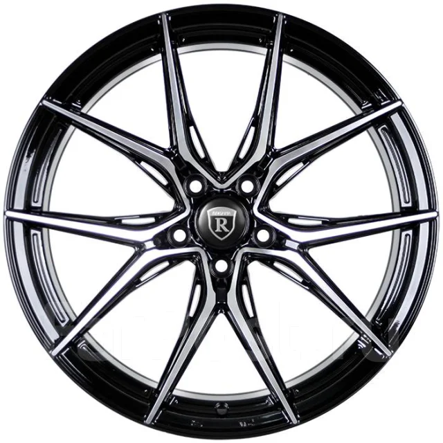 Sakura Wheels YA3816 [799] черный с полированными спицами, 20
