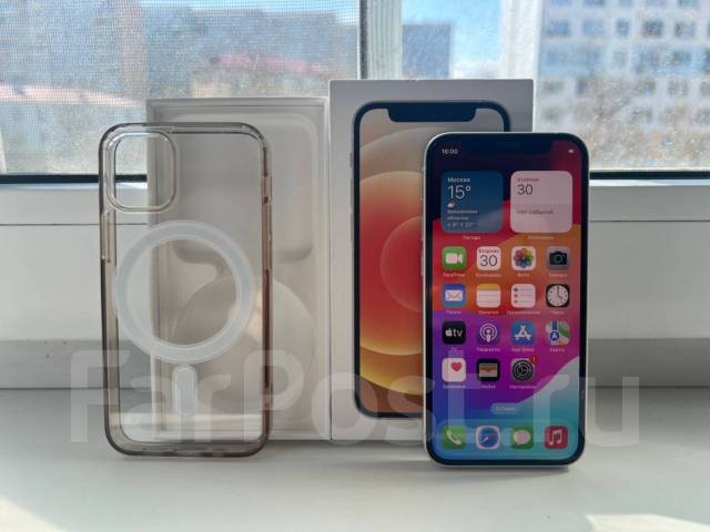 IPhone 12 mini 256 gb White Ростест! Состояние отличное, 5.40", белый ...