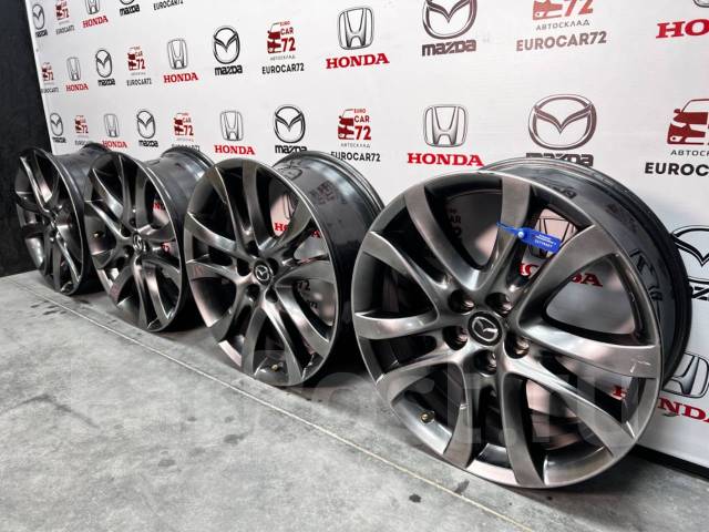 Диски R19 Mazda 6 GJ 2012-2018, 19", 1 шт, 5x114.3, 67,1 мм. 4 шт, б/у ...