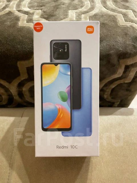 Xiaomi Redmi 10C. �����, 64 ��, �����, 3G, 4G LTE, Dual-SIM, ���������� ����