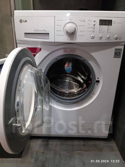 Стиральная машина LG Inverter Direct Drive, LG, 5,0 кг, б/у, в наличии ...