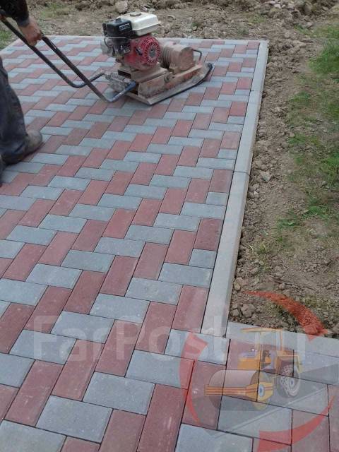 Укладка брусчатки и тротуарной плитки в Артеме