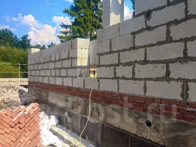 Кладка газоблоков во Владивостоке