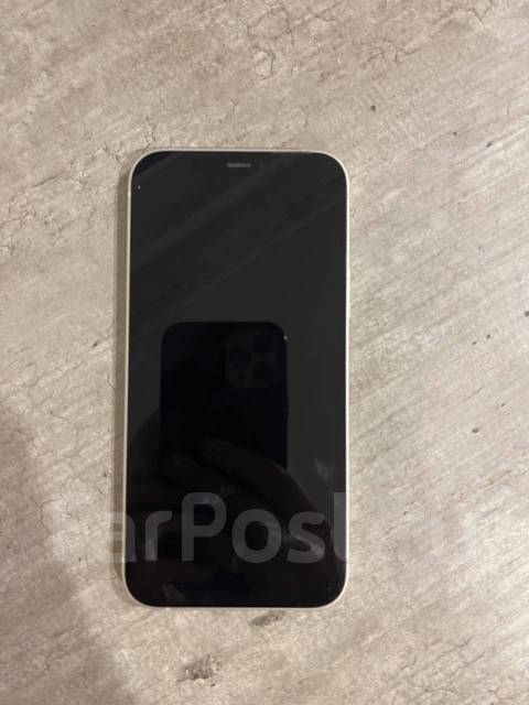 Apple 12 128 ГБ, 6.10", белый, б/у, в наличии. Цена: 27 000₽ в Находке