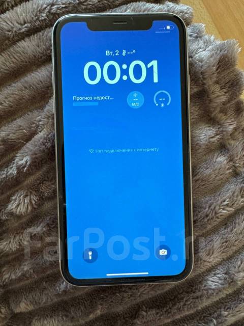 Продам айфон 11, Apple iPhone 11, 64 гб, 6.10", белый, 4G LTE, б/у, в ...