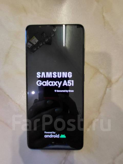 Продам телефон Samsung А51, 128 гб, 6.50", моноблок, синий, черный, 3G ...