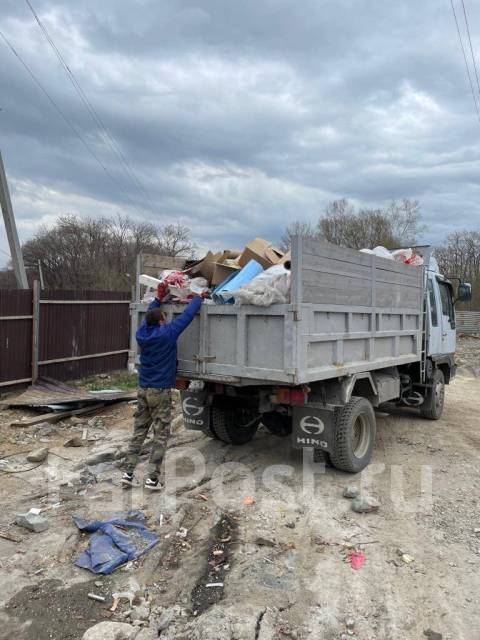 Вывоз строительного мусора старой мебели, с водителем в Находке