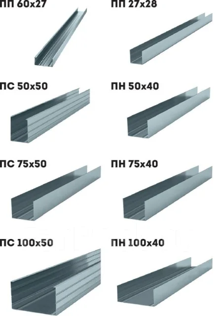 Профиль направляющий, в наличии. Цена: 99₽ во Владивостоке