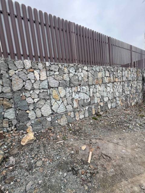 Установка габионов во Владивостоке