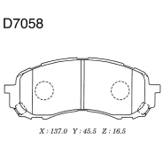 �������� ��������� ������� Kashiyama D7058 D7058 ����