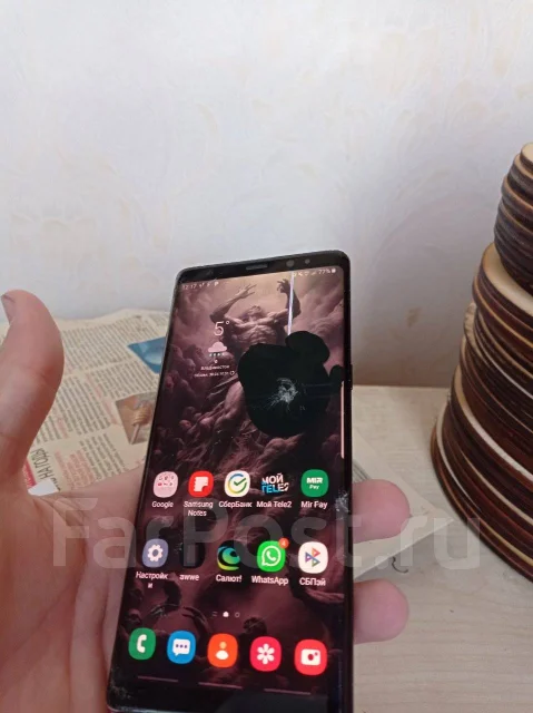 Samsung Galaxy Note 8. �/�, 64 ��, ������, 4G LTE, Dual-SIM, NFC ����
