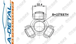 ������� TG-TR22/32.4 * Ti-Guar; TG-TR2232.4 TGTR22324 ����