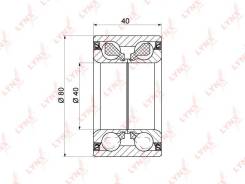      Mitsubishi Airtrek, Dion, Outlander, Lancer (G042533) WB1336 LYNXauto WB1336 
