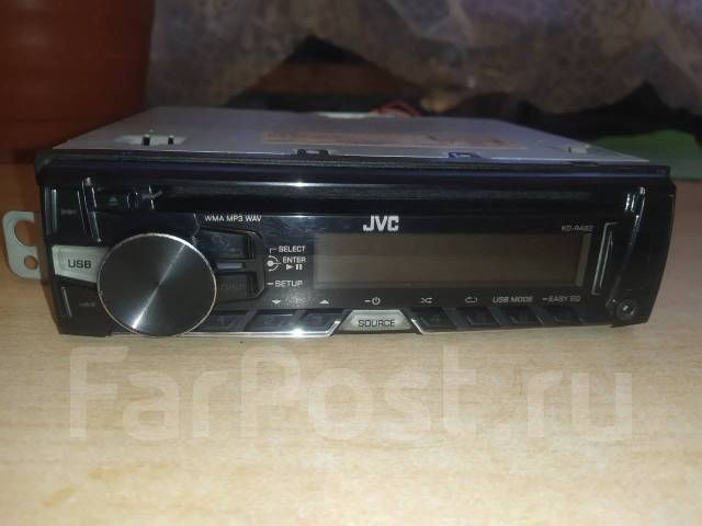 Магнитола jvc, 1 DIN — 178x50 мм, б/у, в наличии. Цена: 1 500₽ в Кирове