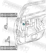 ����� ������ ������ ����� ������ Febest 0199Hdgsv50RRL 0199HDGSV50RRL ����