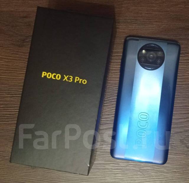 Poco X3 Pro 6/128 идеальное состояние доставка, 6.67", моноблок, синий ...