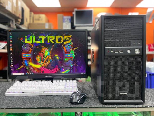 Компьютер для работы! Core i3, 16Гб, SSD! +монитор 22’’Гарантия 1год, б ...