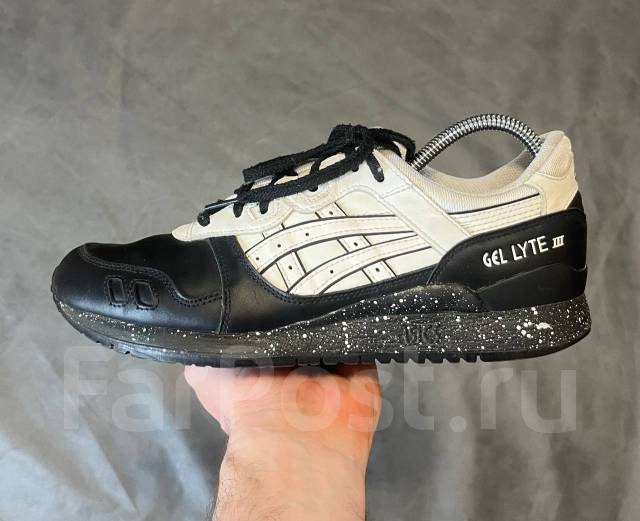 Винтажные кожаные кроссовки Asics Gel Lyte 3, размер: 42, демисезон, б ...