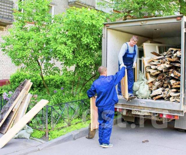 Вывоз мусора из гаража, квартиры, вывоз хлама, демонтаж старой мебели ...