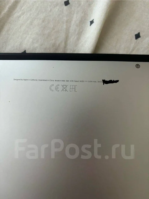 Apple MacBook Air 13 2017 Mid. 13", 1,8����, ��� 8 ��, ���� 128���, WiFi: 1, Bluetooth: 1 ����