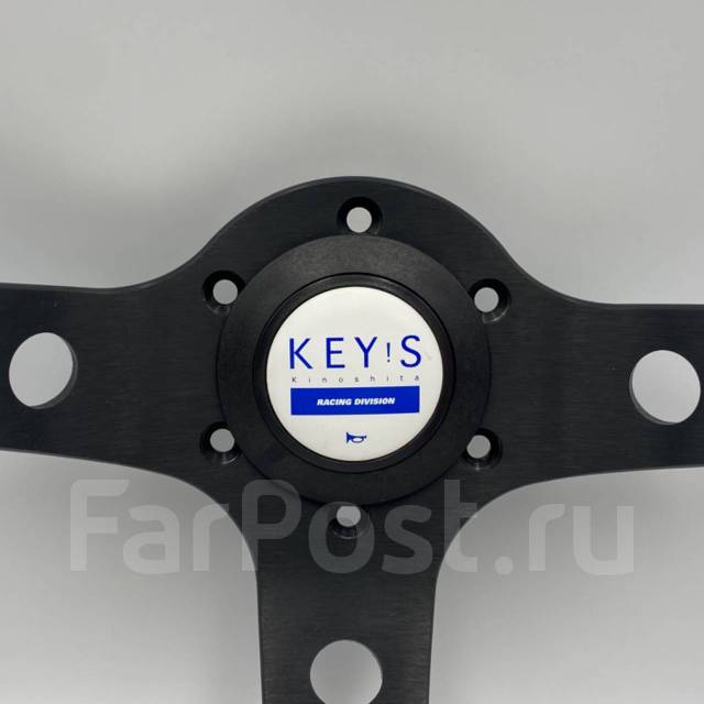 Диповый руль Key!s Racing замша 330мм купить в Москве по цене: 22 700 ...