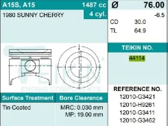 ������� ��������� Teikin 44114 STD (4��/����) 44114STD ����