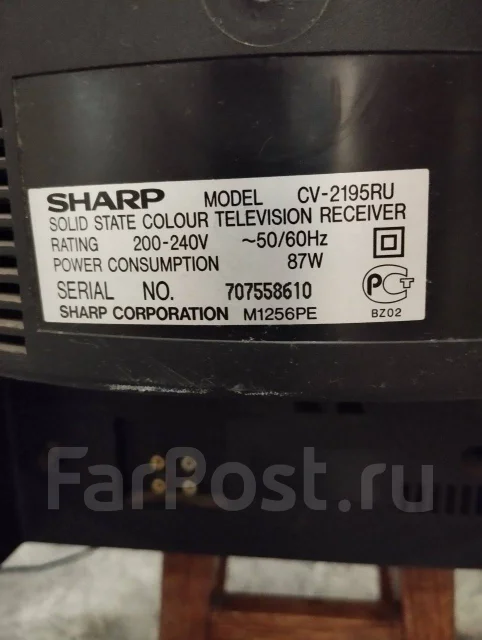 Sharp CV-2195RU. CRT (���) ����