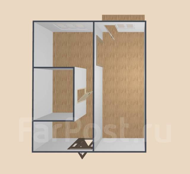 Продаётся 1-к. квартира, в п. Дунай, ул. Морская 3, 4/5 - Купить 1 ...