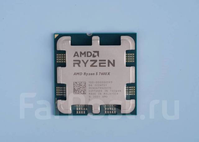 Ryzen 5 7600x, б/у, в наличии. Цена: 14 990₽ во Владивостоке