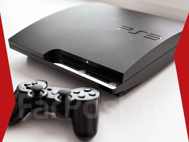 Sony PlayStation 3 Slim [PS3] 1 Геймпад, 100 Игр в подарок, б/у, в ...