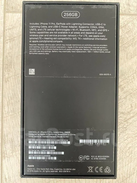 Apple iPhone 11 Pro. �/�, 256 ��, �����, 4G LTE ����