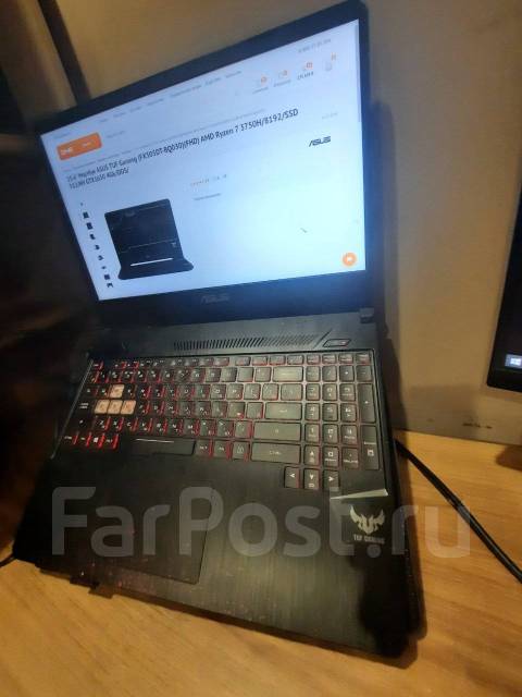 15.6" Ноутбук asus TUF gaming FX505DT, игровой, 512 Гб, 16 гб, 2,4 ГГц ...
