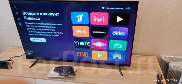 Телевизор Новый Смарт 4к, WiFi, 43дюйма, Accesstyle U43EY1500B, LED, 43 ...