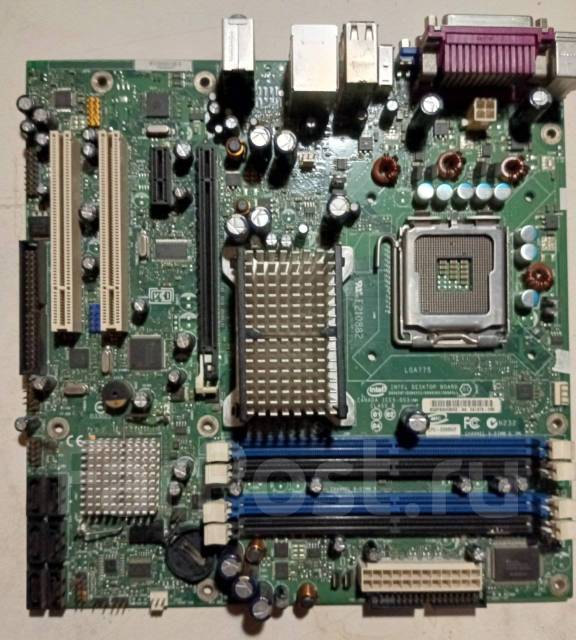 Материнская плата Intel Desktop Board DQ965GF Socket LGA 775, б/у, в ...