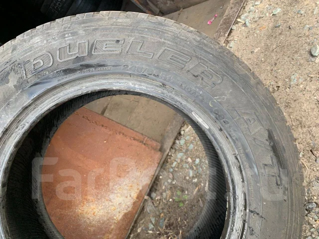 Bridgestone Dueler A/T 694. ������, 2011 ���, �/�, ����� 50 % ����