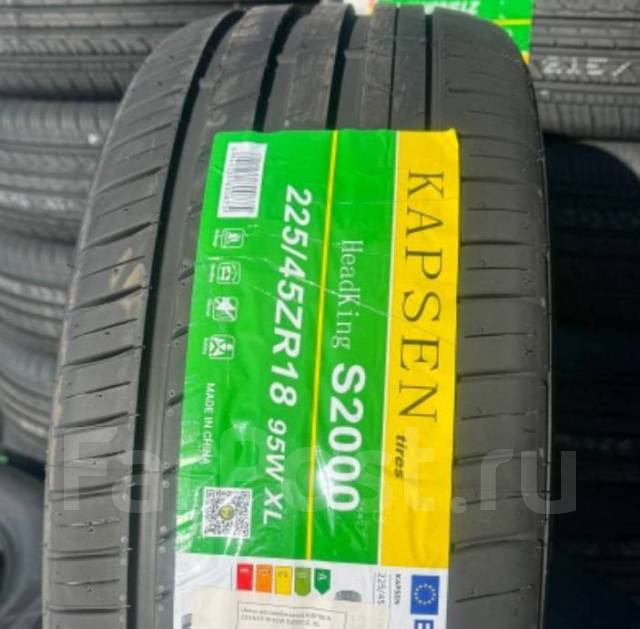 Kapsen S2000, 225/45R18, 18", 1 шт, 225 мм, 45 %, радиальный, летние ...