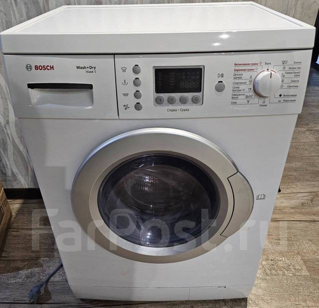 Стиральная машина с сушкой Bosch WVD24460OE, 5,0 кг, б/у, в наличии ...