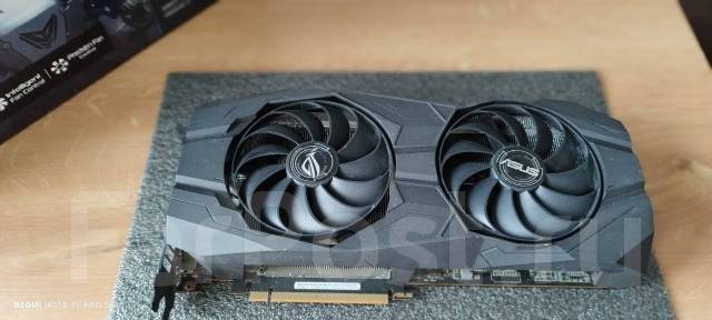 Продам ROG Strix-RX5500XT 8g, б/у, в наличии. Цена: 11 000₽ в Фокино