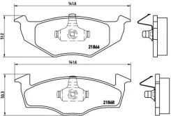 P85025_=GDB1274=620 01 p85025 Brembo P85025 ����